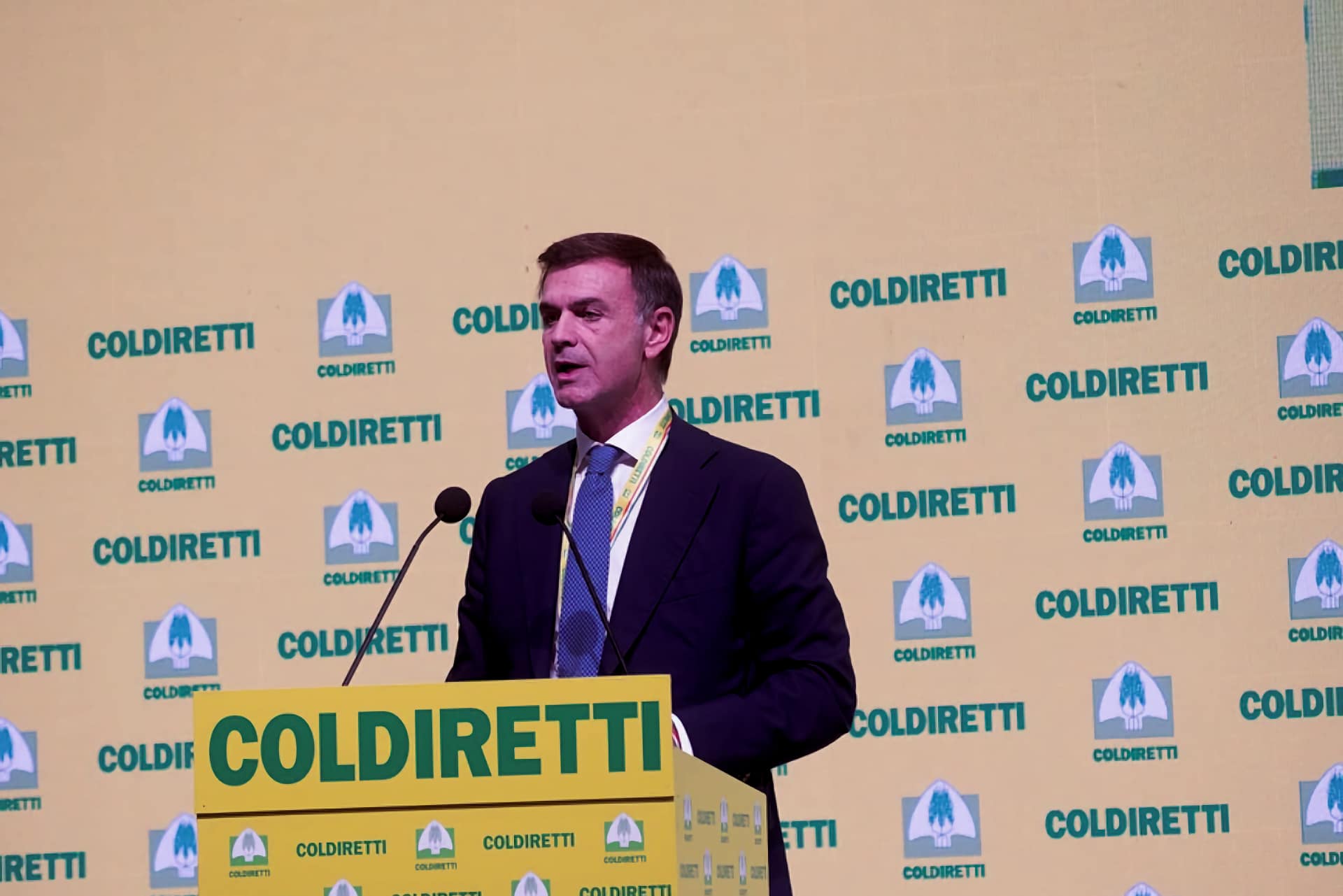 Ettore Prandini, presidente di Coldiretti