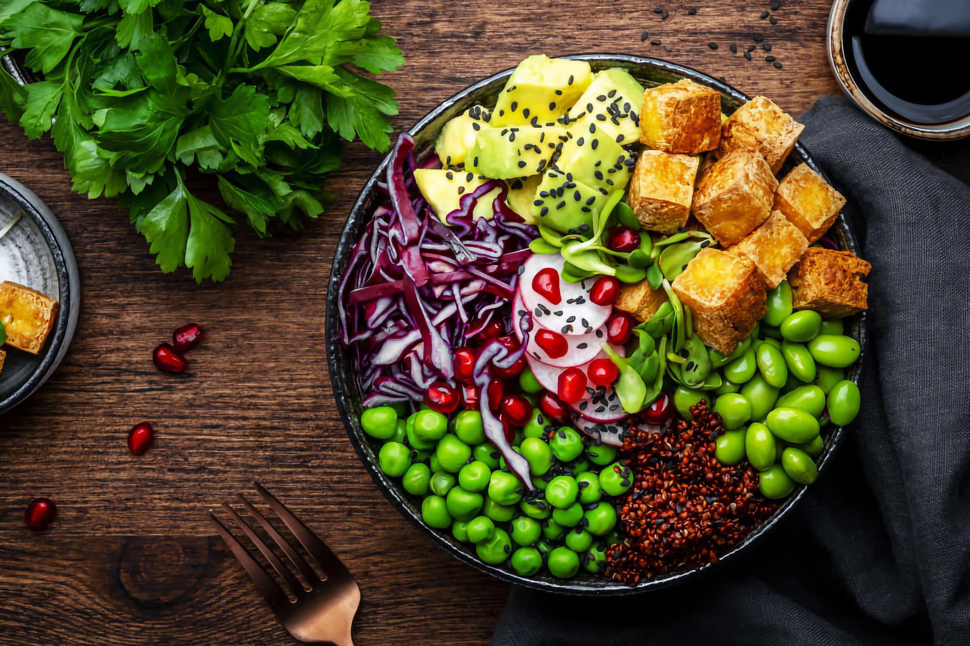 Piatto vegano