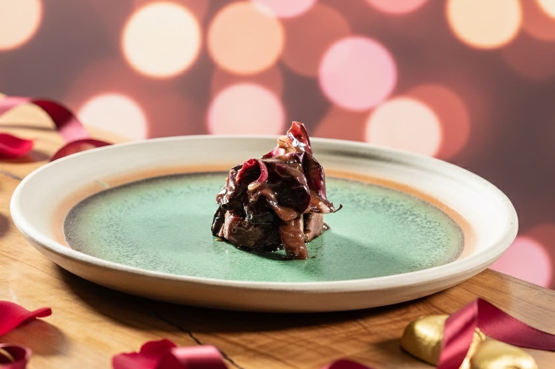 Daino, radicchio e caco - Grow