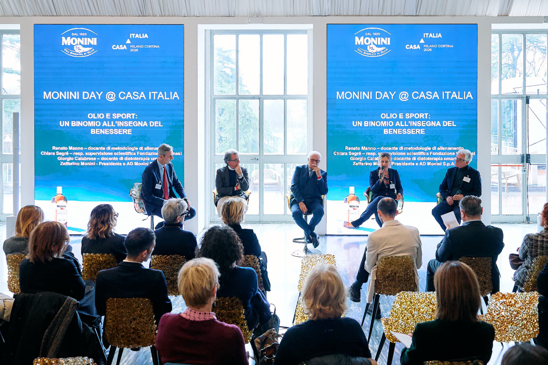 Evento Monini a Casa Italia