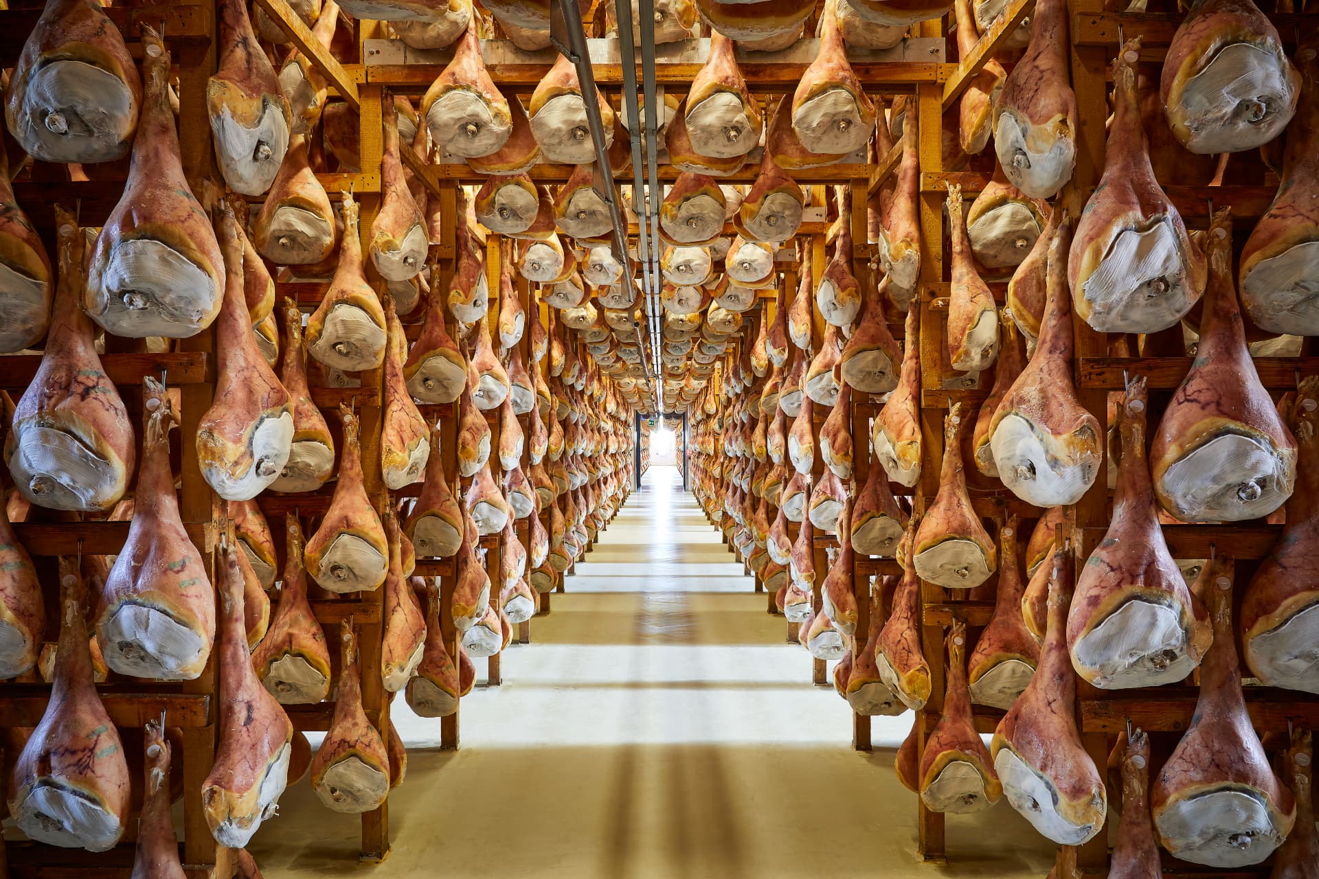 La stagionatura del Prosciutto di San Daniele