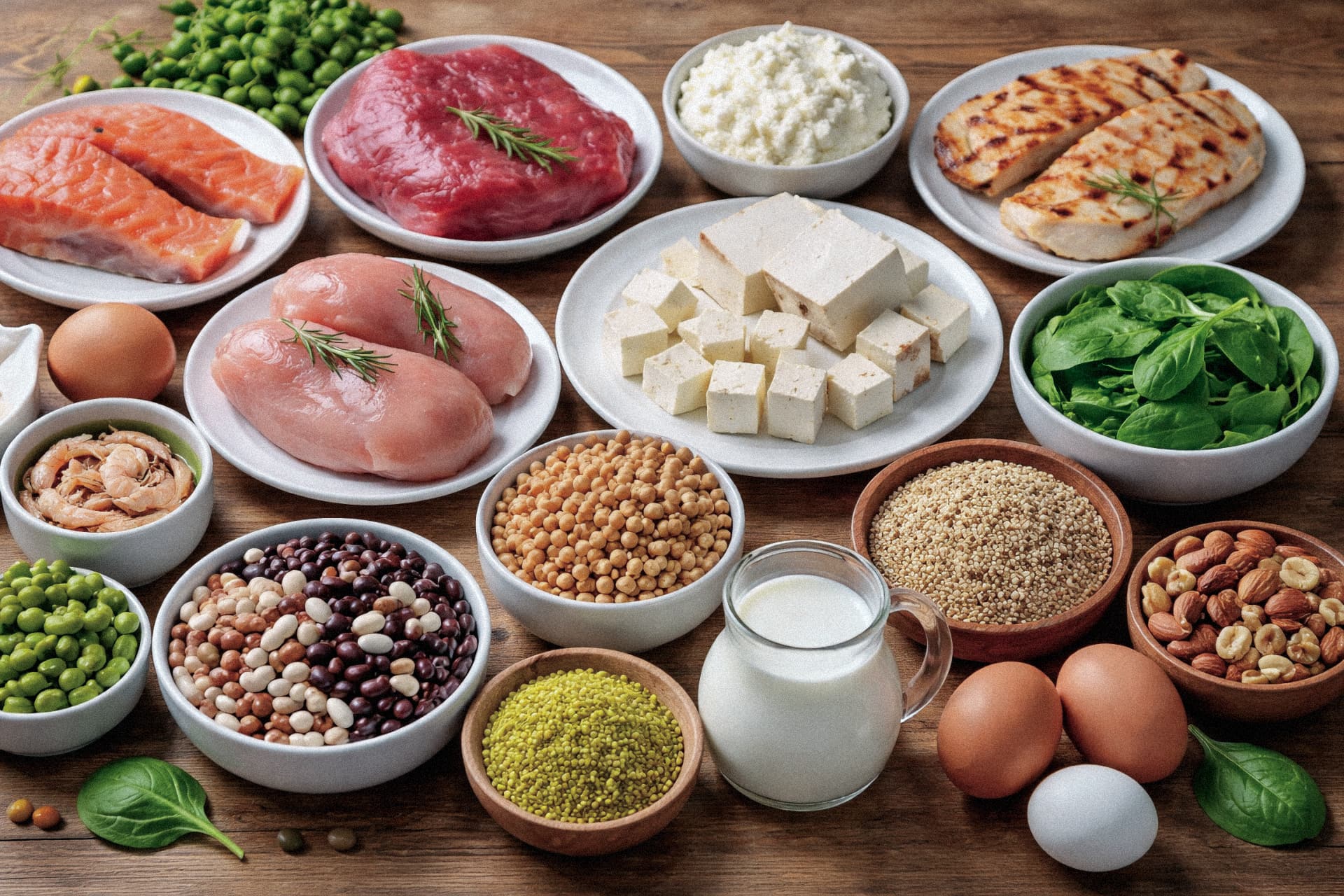 Proteine vegetali e animali