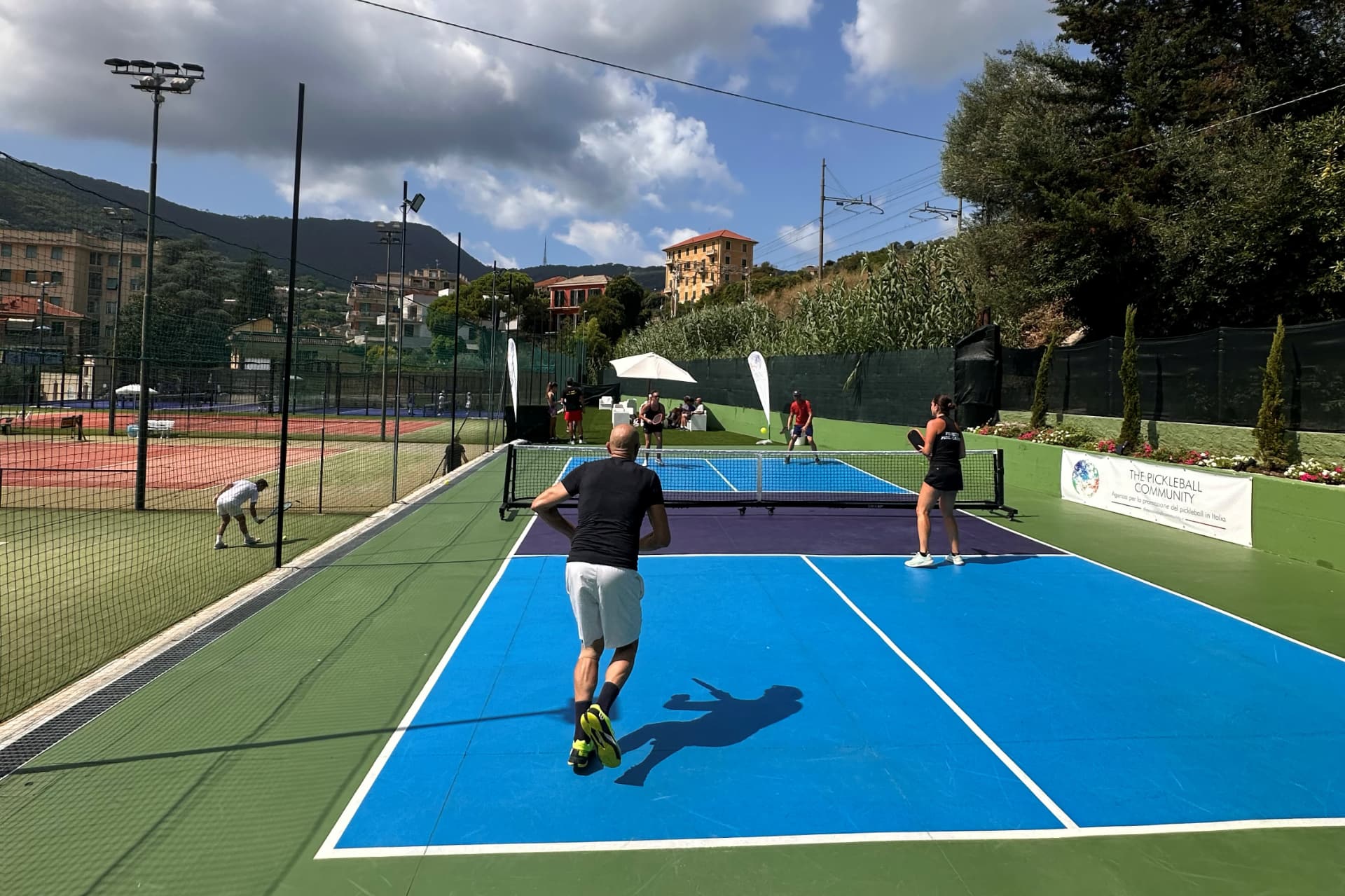 Un campo da Pickleball