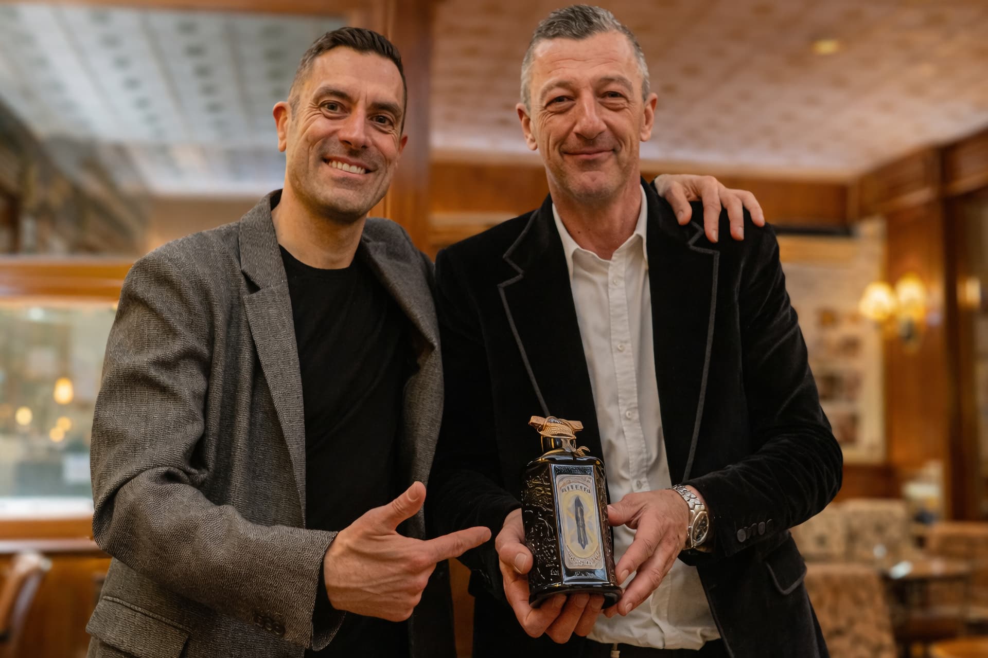 Nevermind i fondatori Gianni Tagliapietra e Werner Ricciolini (da sx)