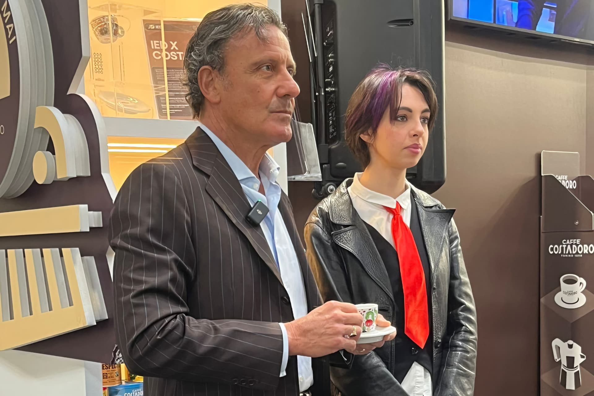 Giulio Trombetta e Beatrice Vaudagna