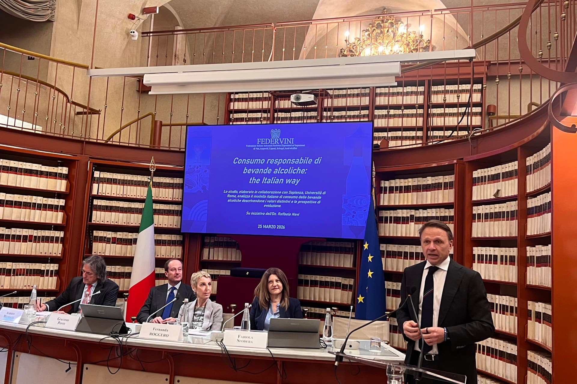 Intervento del ministro Lollobrigida