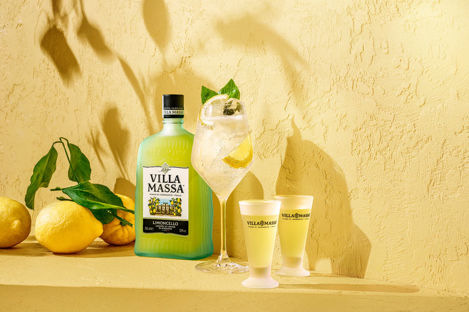 Spriz al limoncello Villa Massa