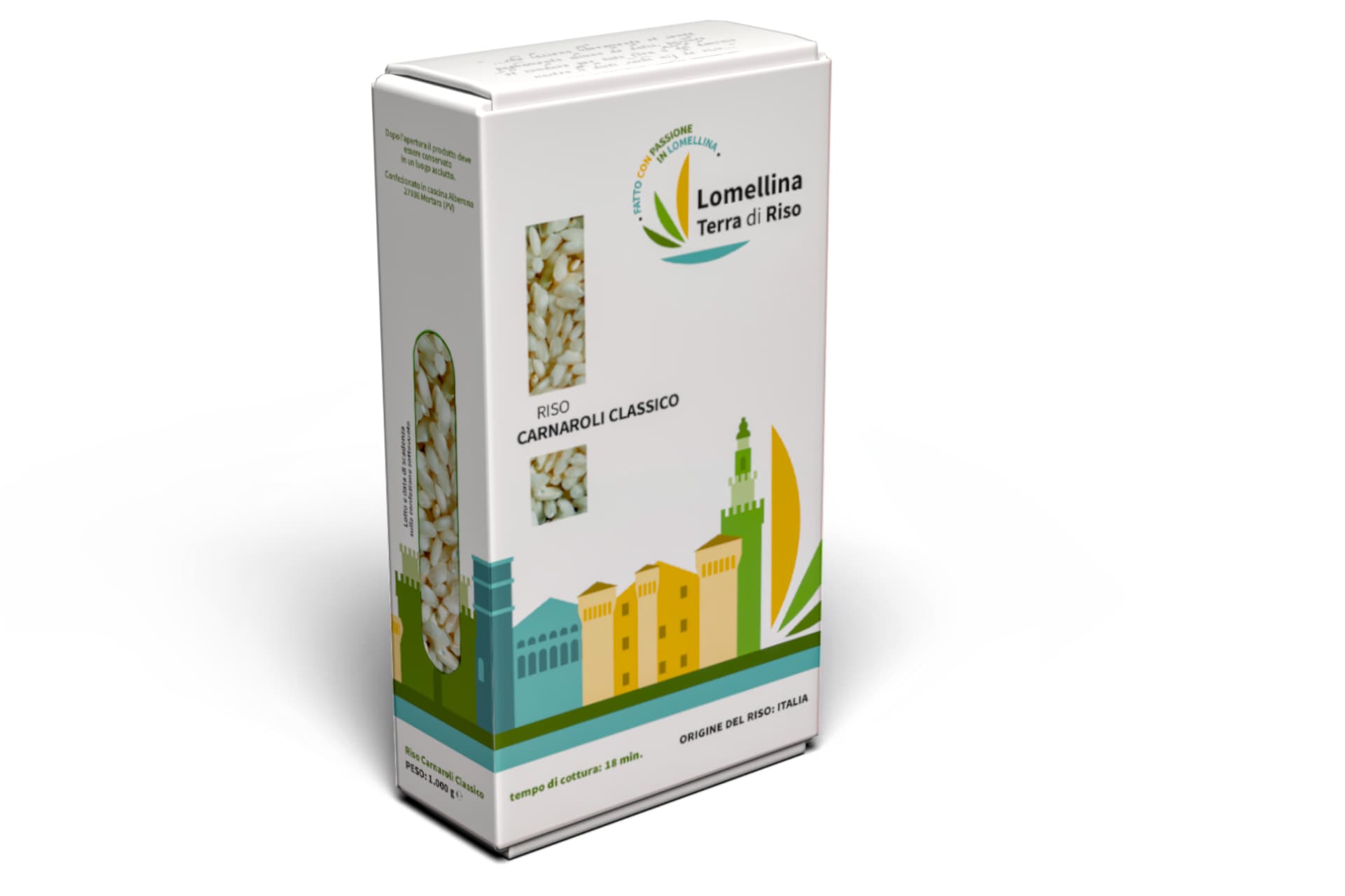 Packaging collettivo Lomellina terra di Riso