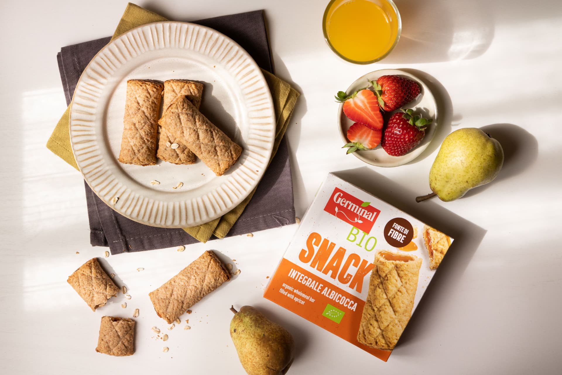 Snack Germinal Bio integrale albicocca