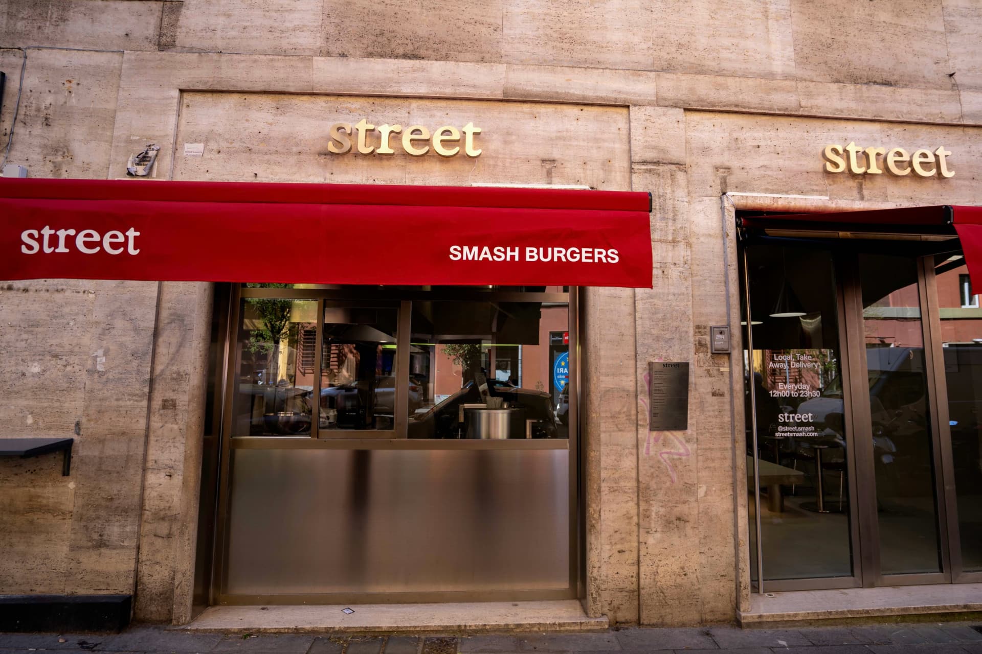 Street Smash Burgers Roma Store
