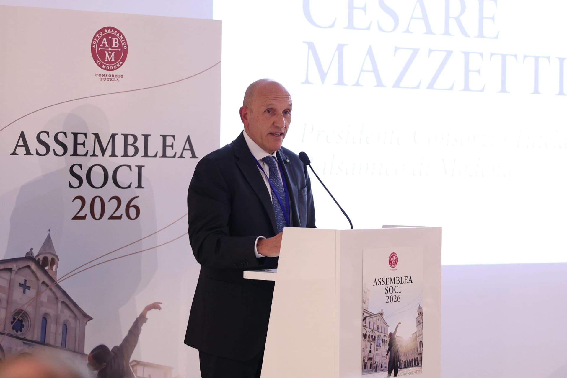 Cesare Mazzetti, presidente del Consorzio Tutela Aceto Balsamico di Modena Igp