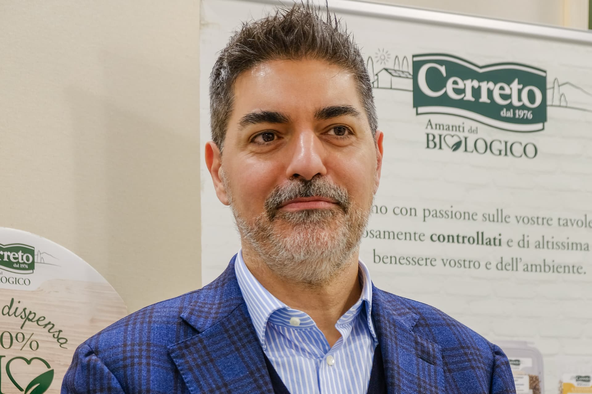 Claudio Ferrari responsabile vendita Italia Cerreto Bio