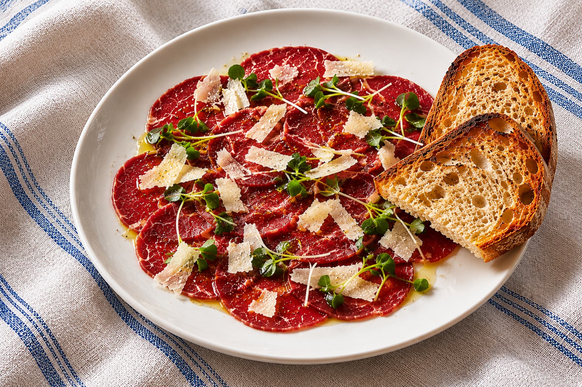 carpaccio carne salada