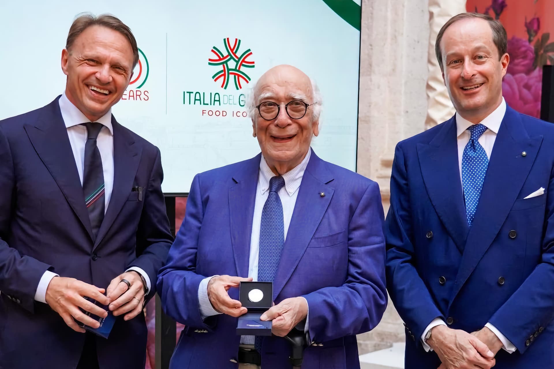 Francesco Lollobrigida, Giovanni Rana e Giacomo Ponti