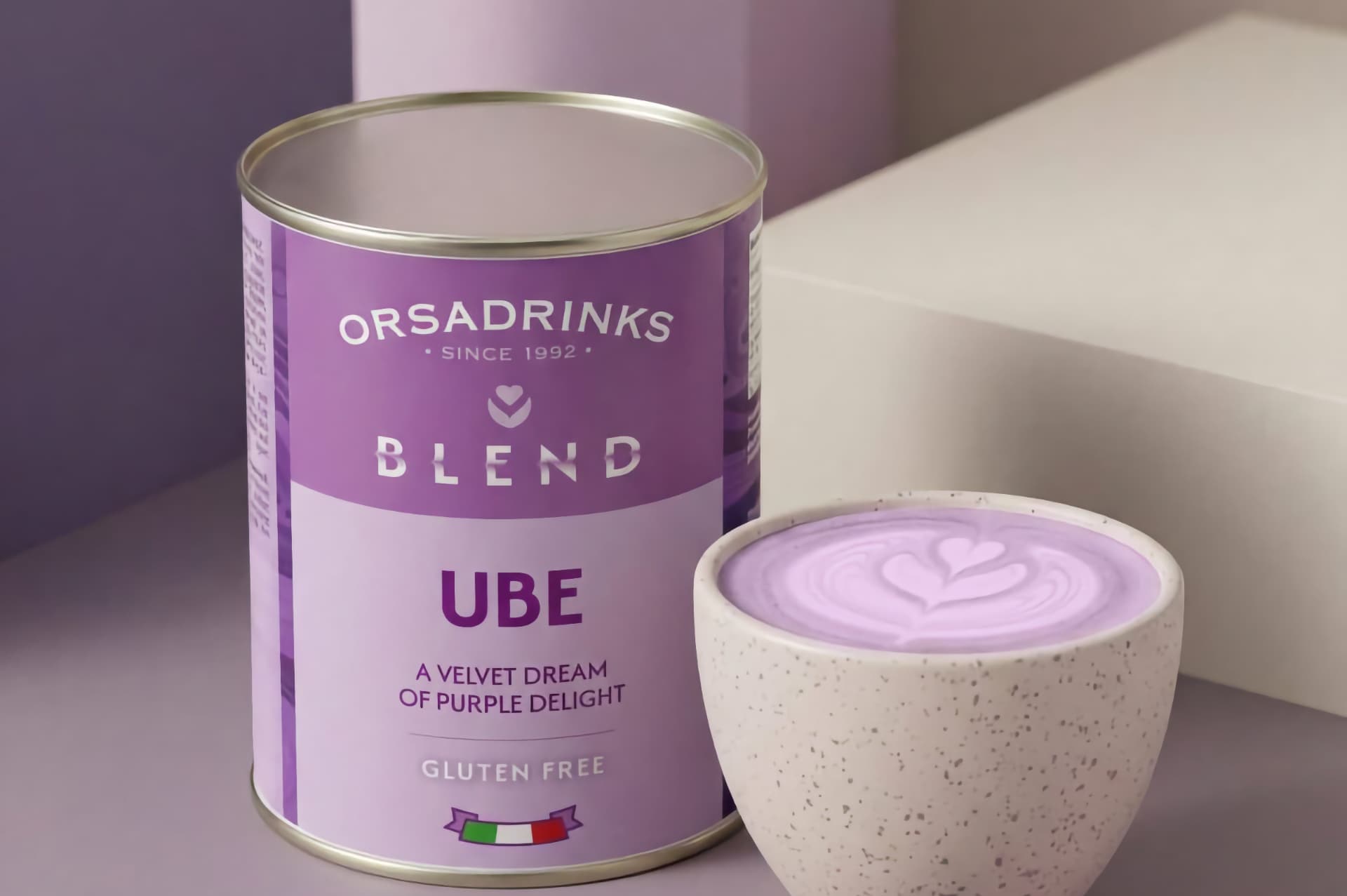 Blend Ube Cappuccino