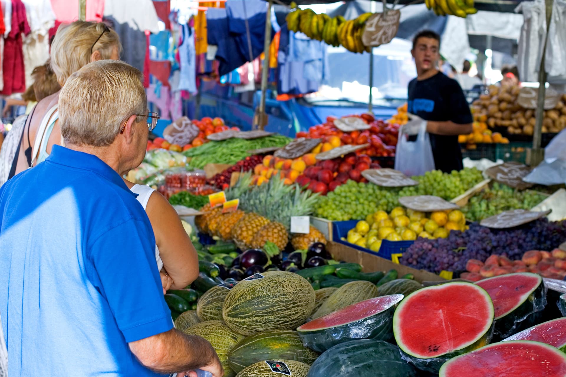 Frutta al mercato