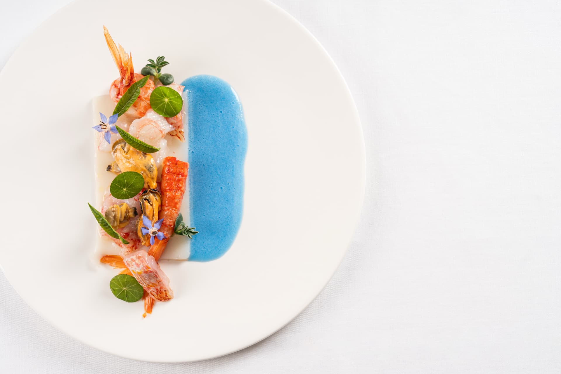 Piatto dello chef Franco Caffara - foto Niòbē