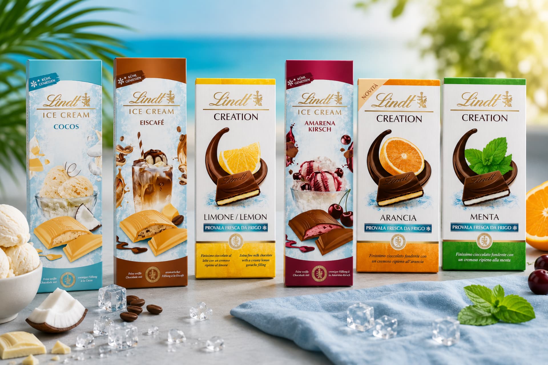 Tavolette cioccolato Lindt