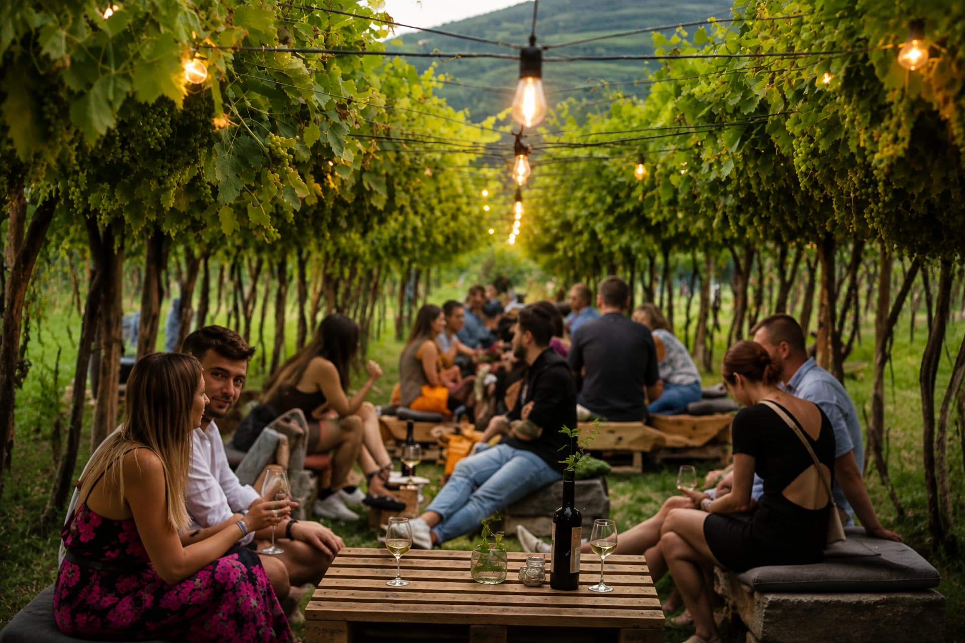 Ilatium tra le vigne