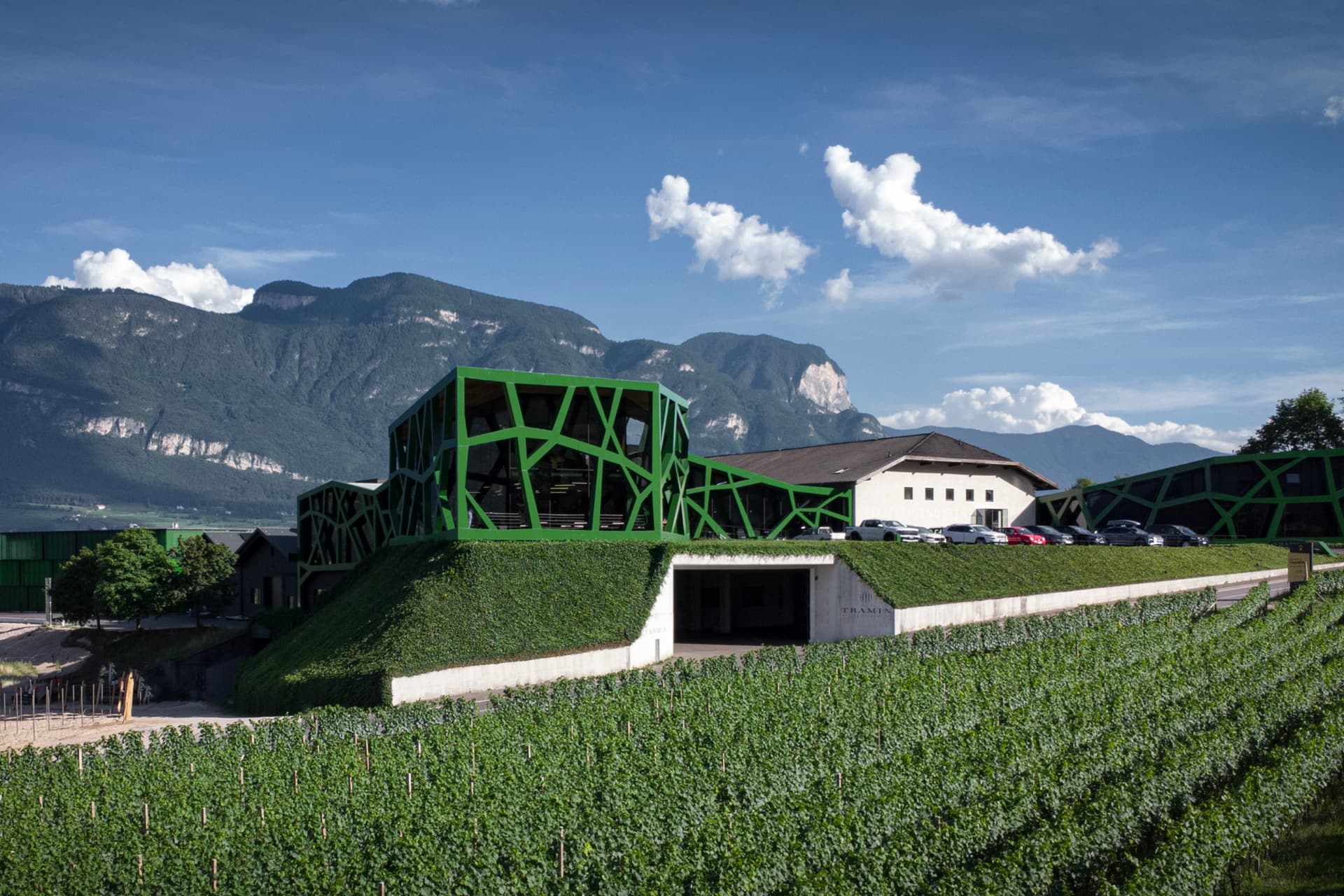 Nuova struttura Cantina Tramin