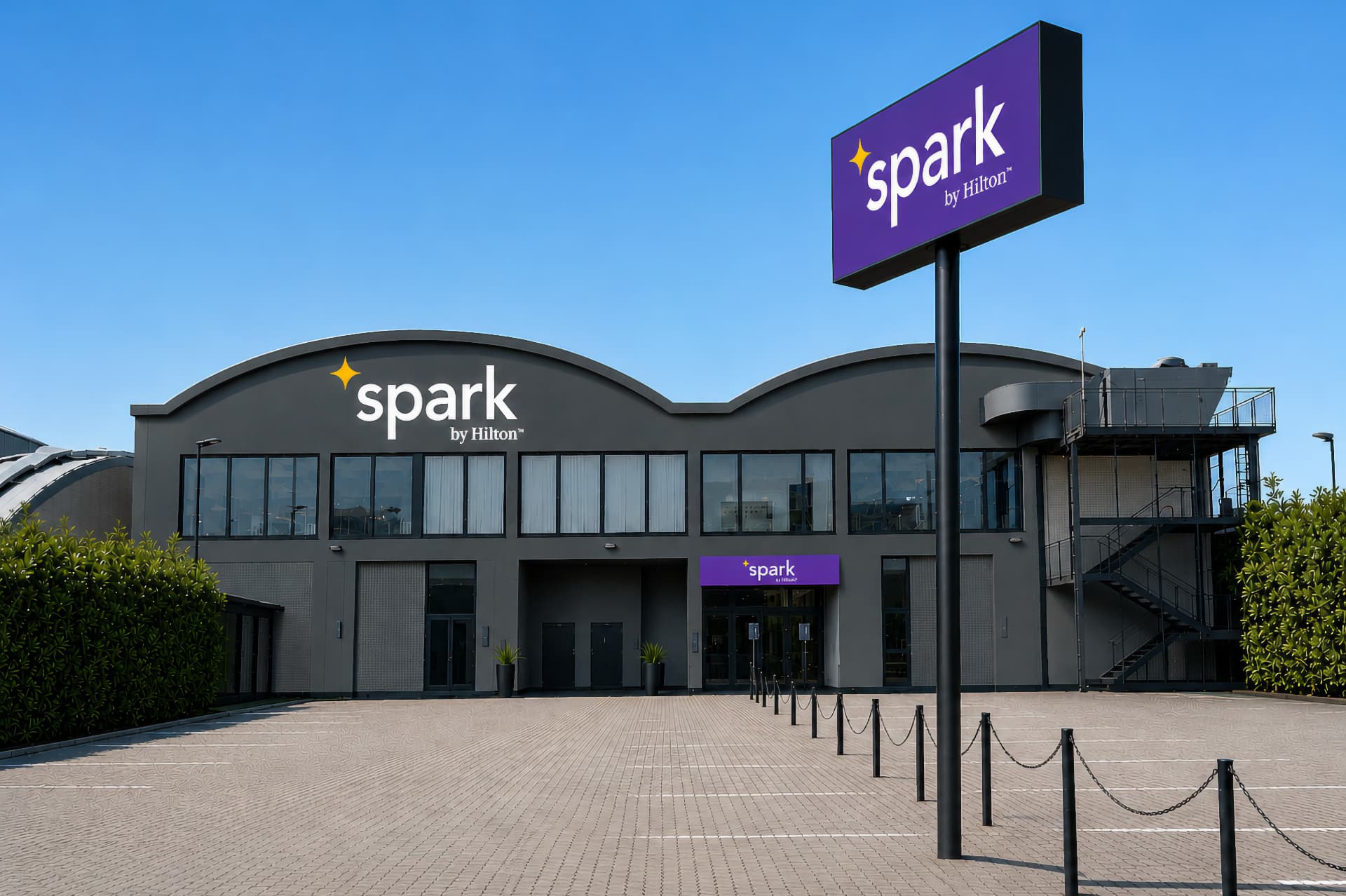 Esterno Spark by Hilton Milan Linate Airport