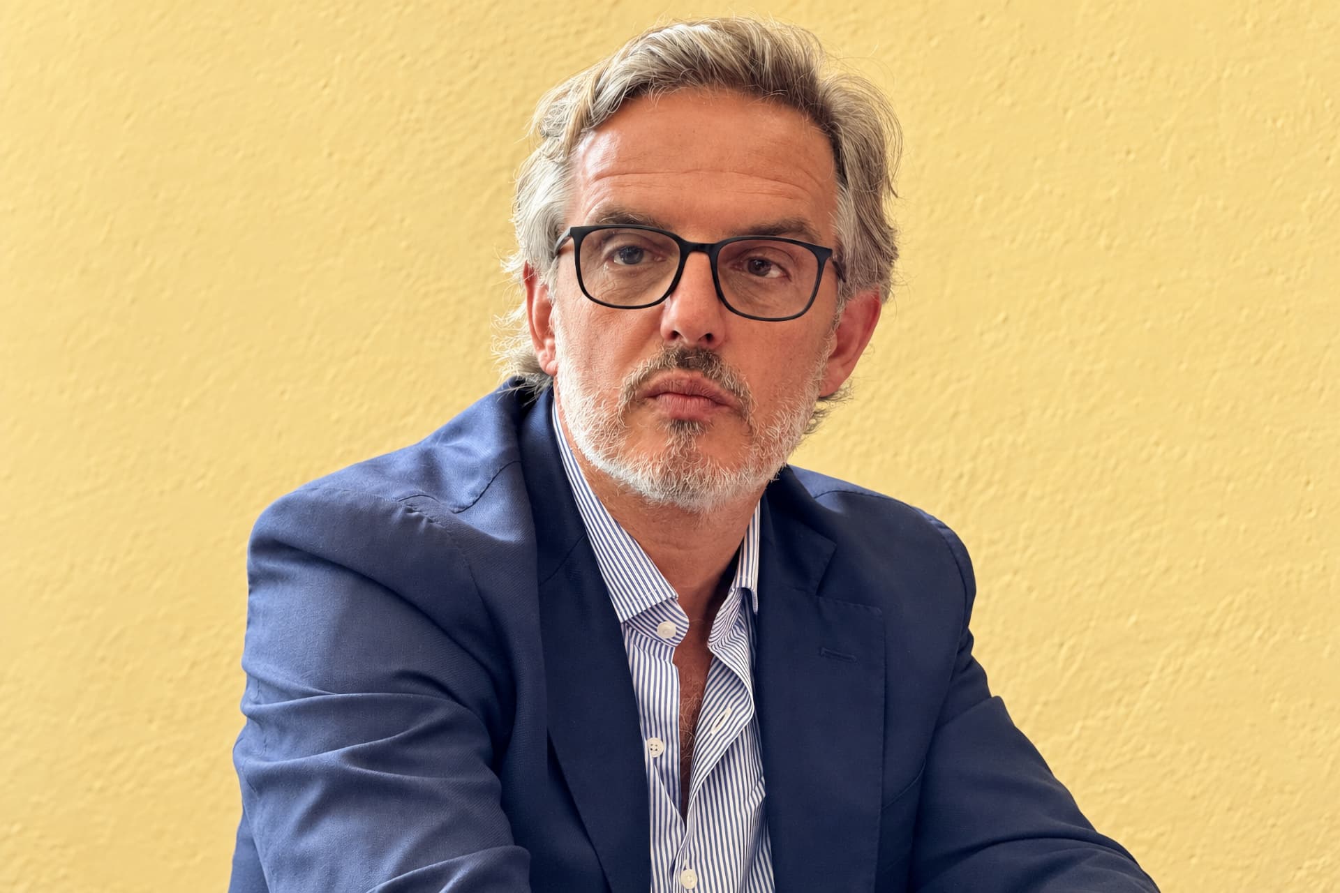 Il presidente Guido Folonari