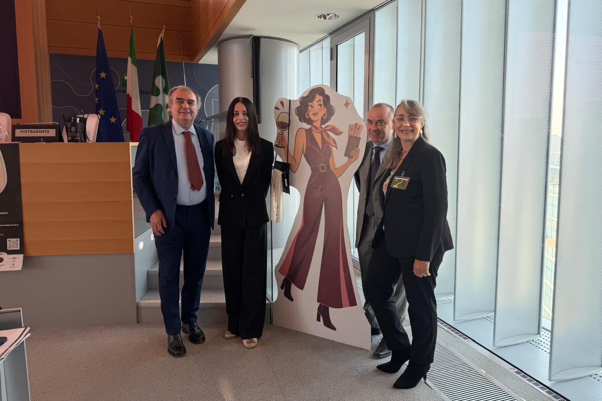 50 Sfumature di Pinot Noir un momento della presentazione