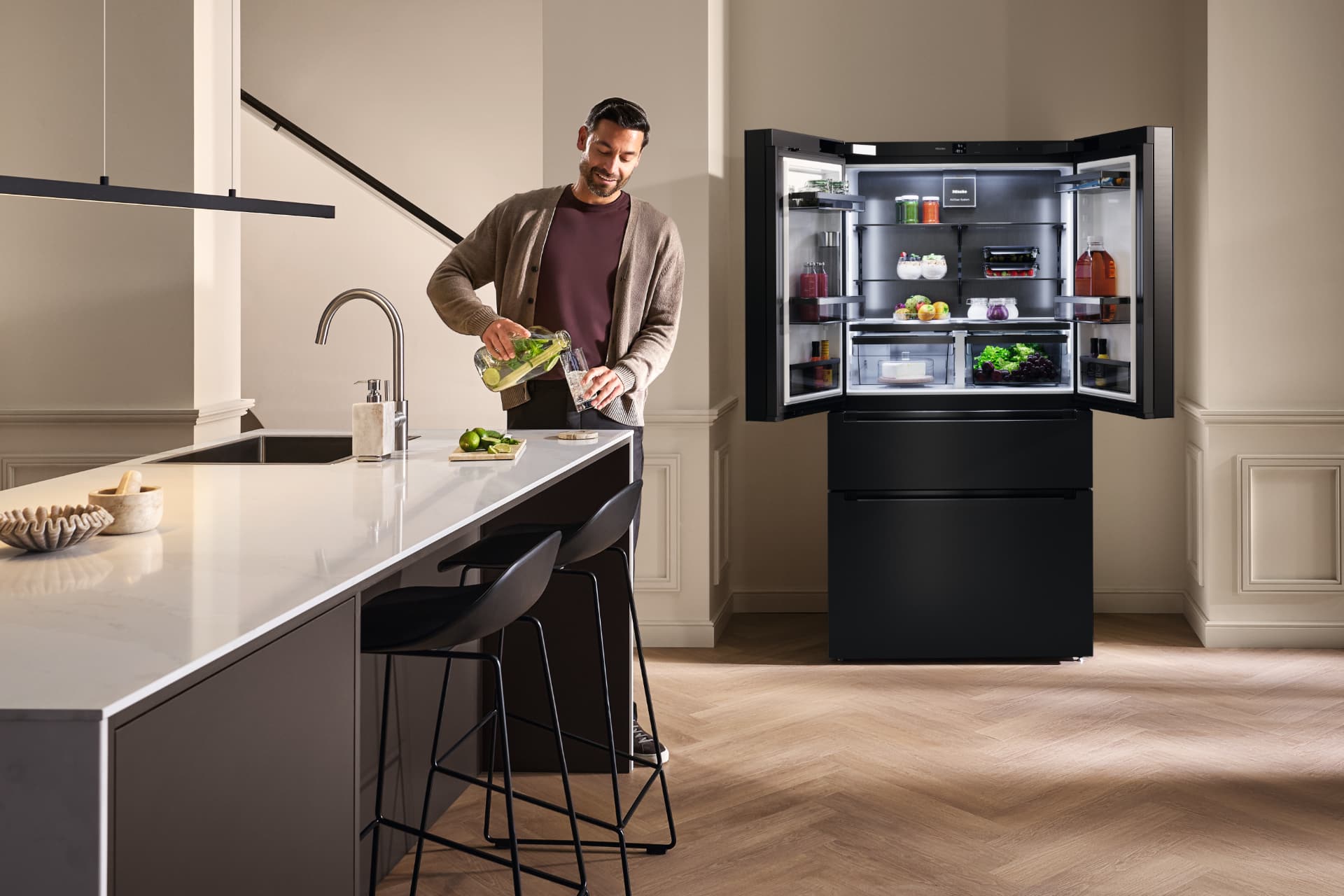 Miele frigo-congelatore a libera installazione FrenchDoor