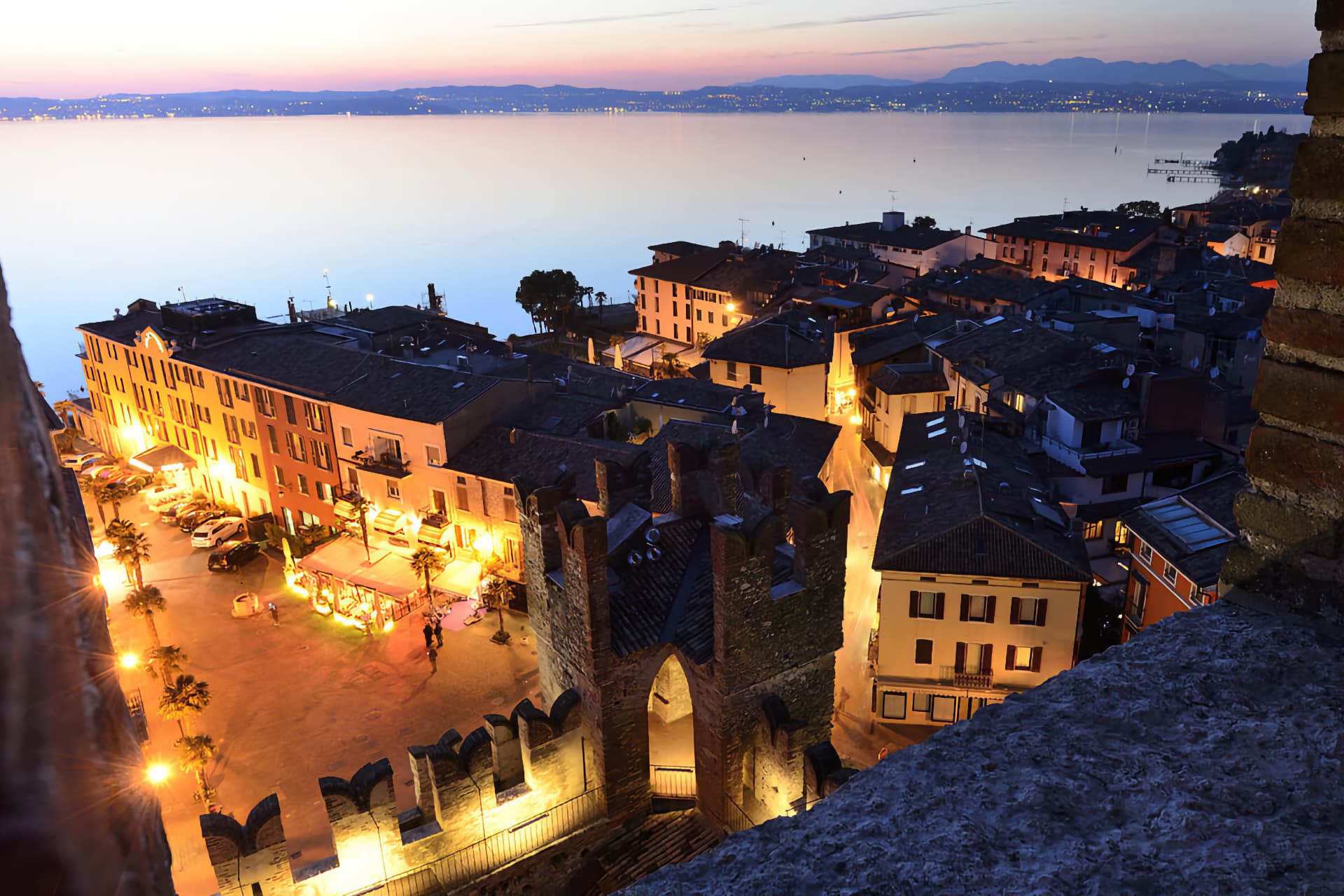 Sirmione al tramonto