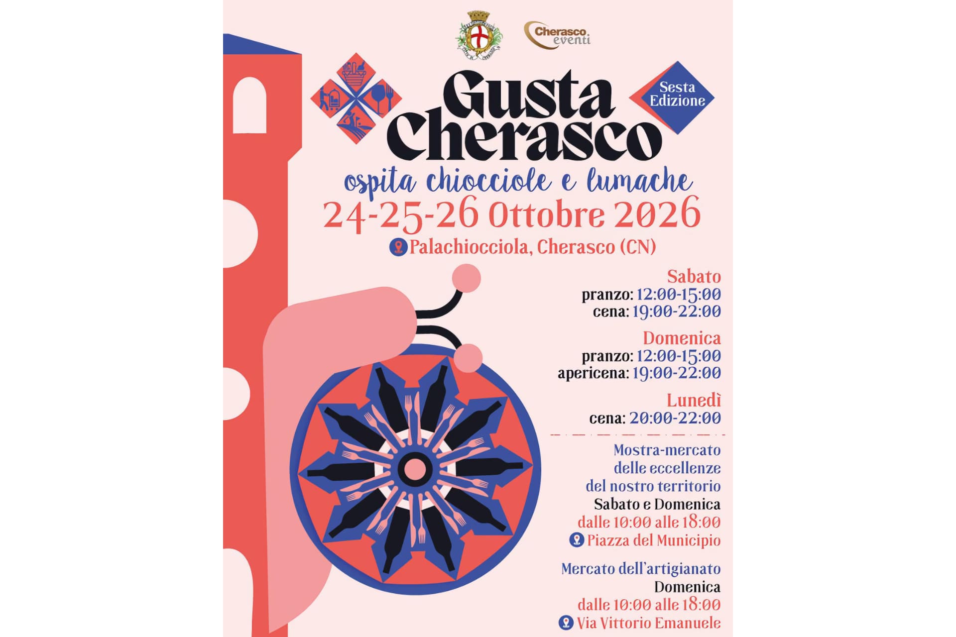 Locandina Gusta Cherasco