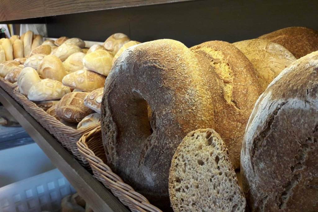 Pane con acqua di mare