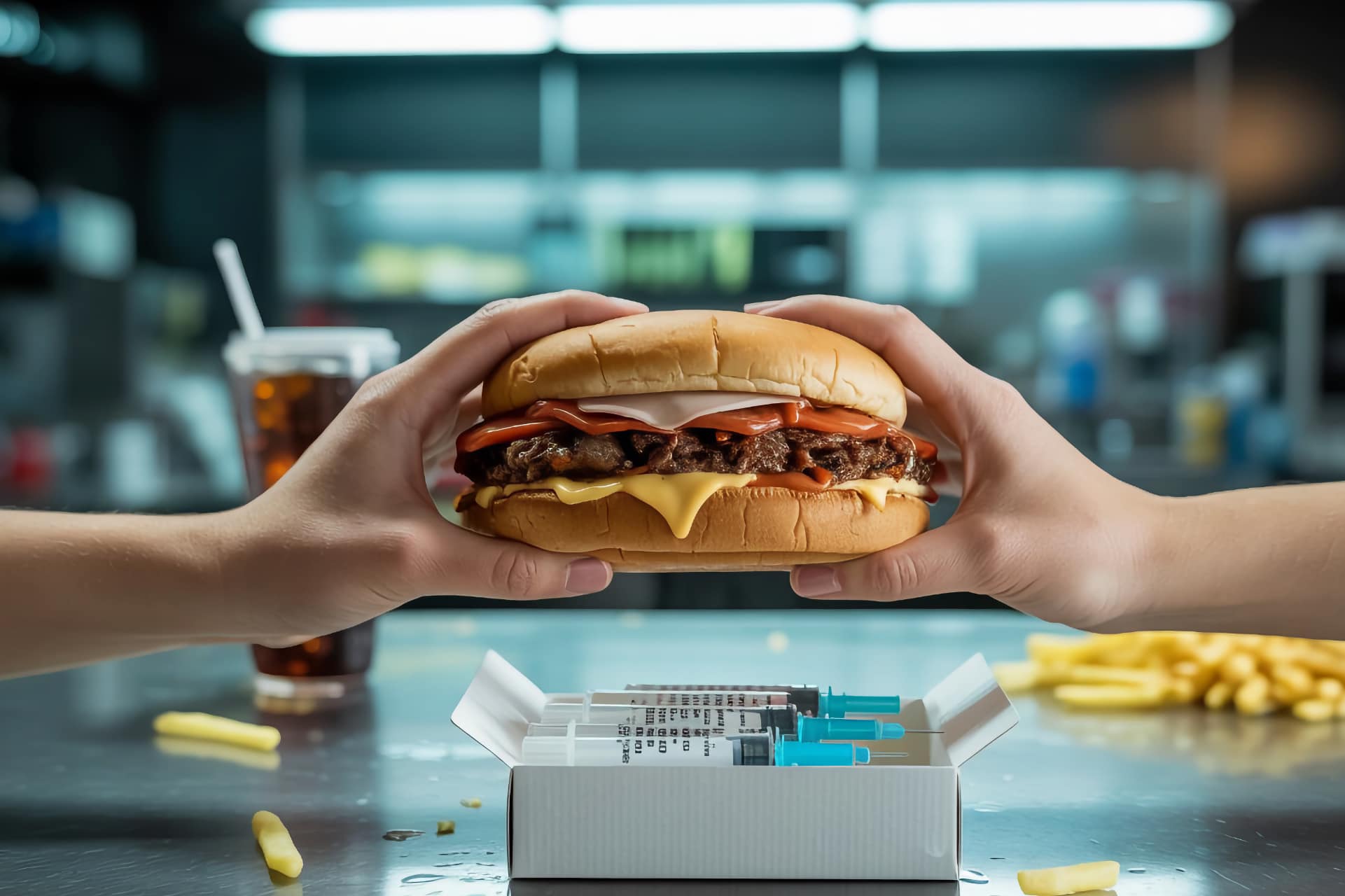 Diabete e cibo spazzatura