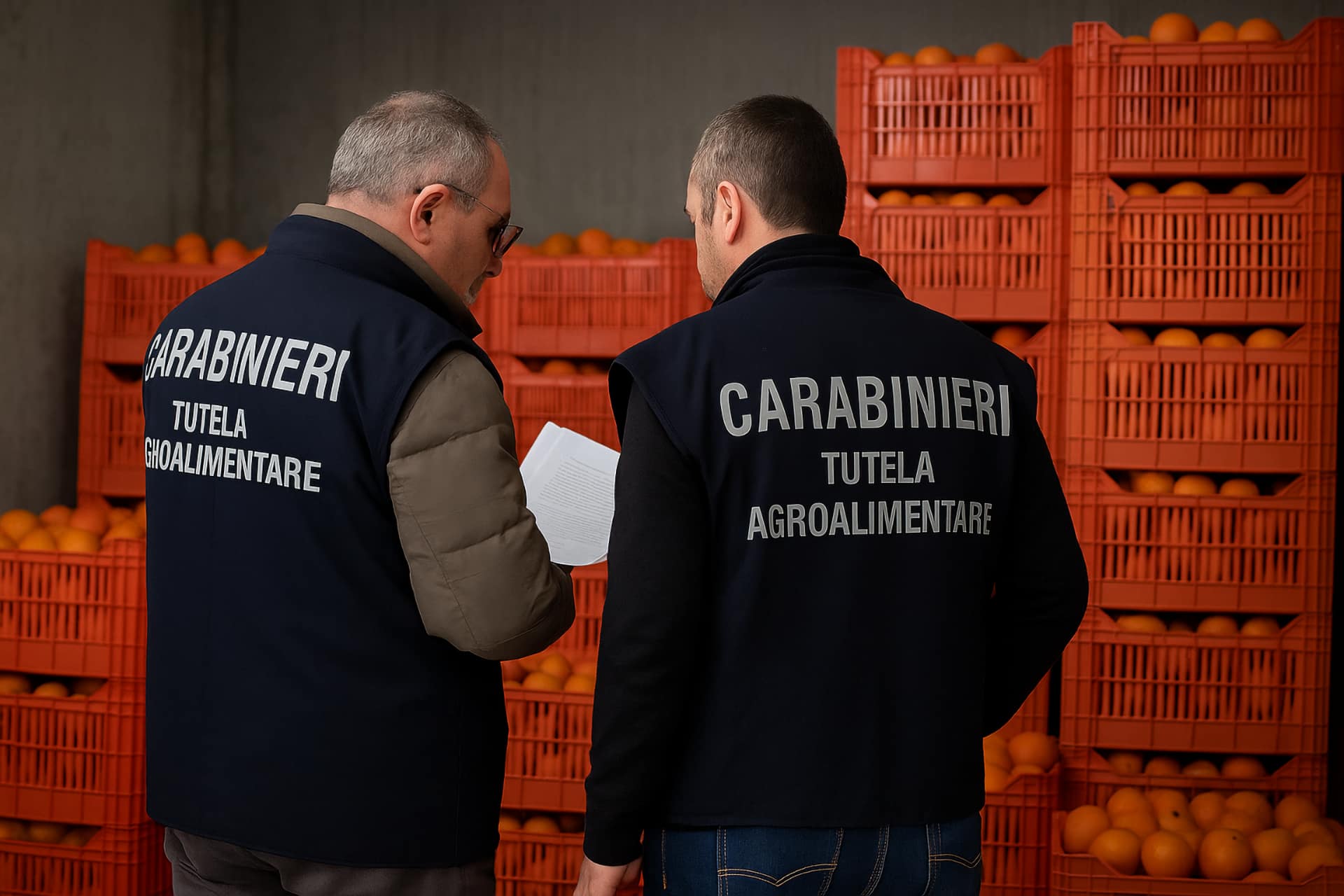 Carabinieri tutela agroalimentare in azione