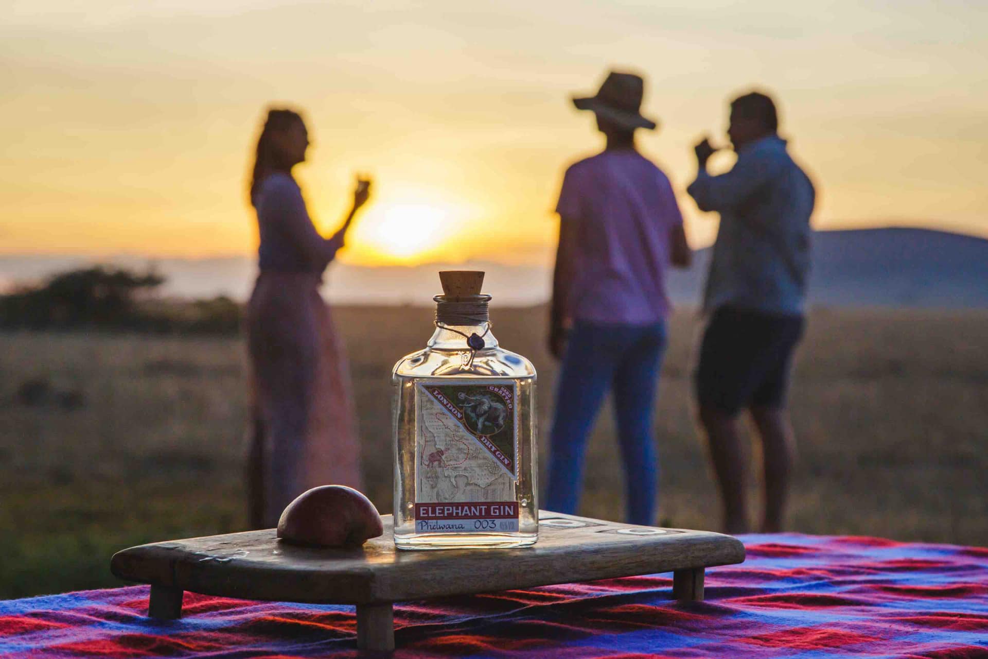 Elephan Gin Sundowner in stile africano