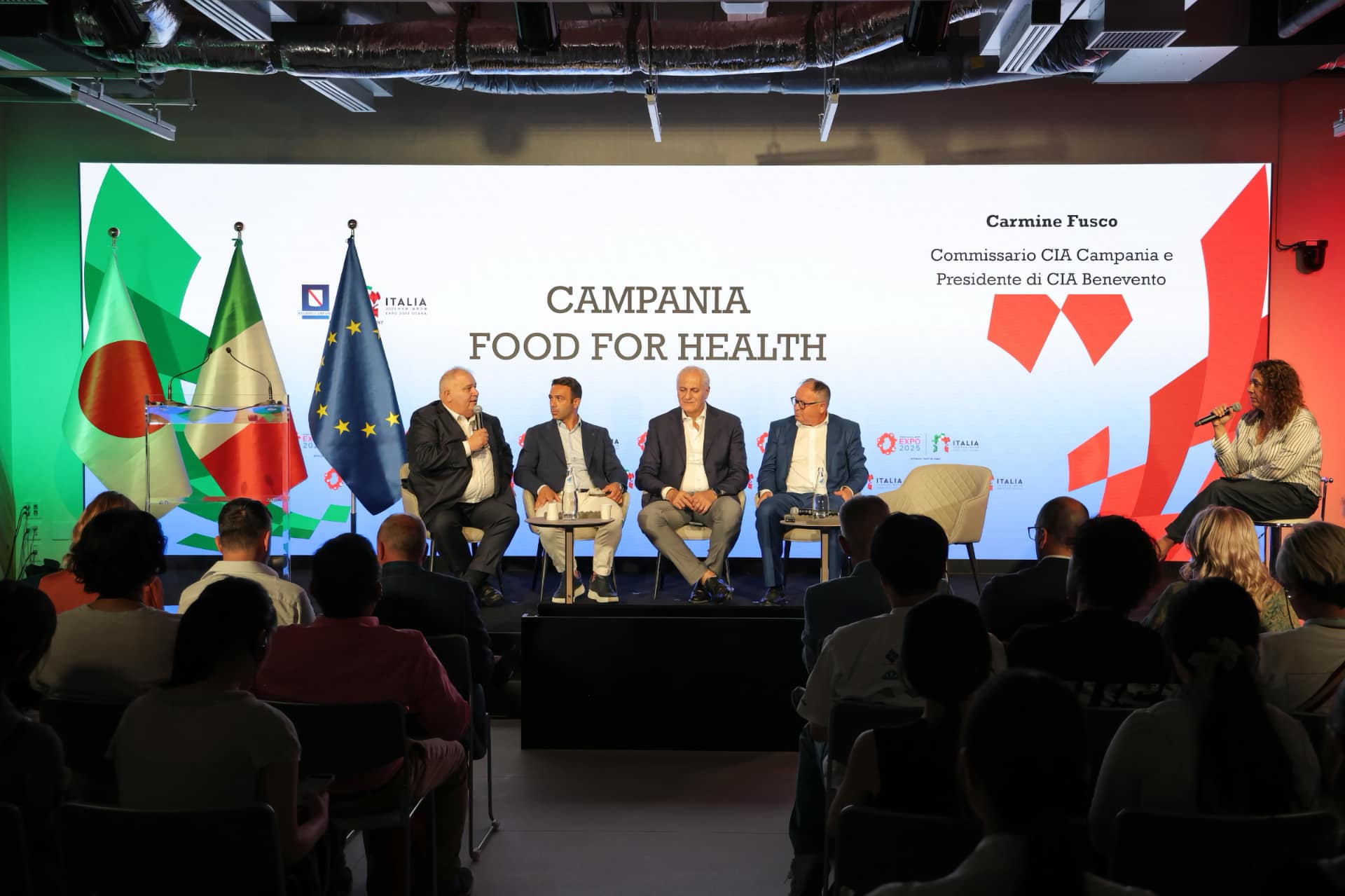 Convegno "Campania Food for health" all'Expo di Osaka