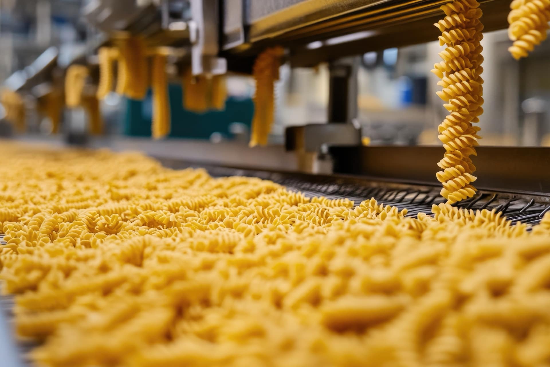 Linea produzione pasta