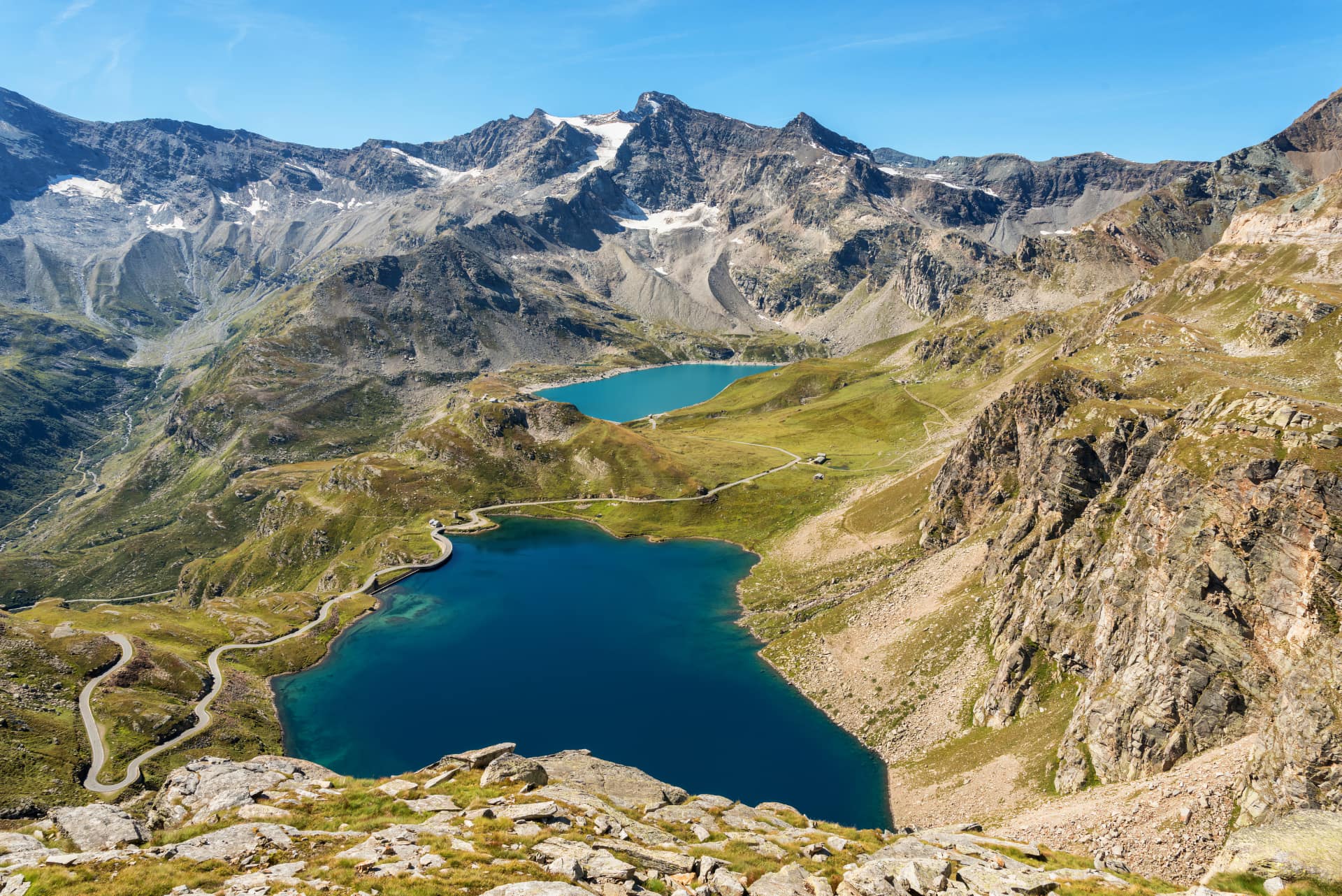 Uno scorcio del Parco Nazionale del Gran Paradiso in Valle d'Aosta