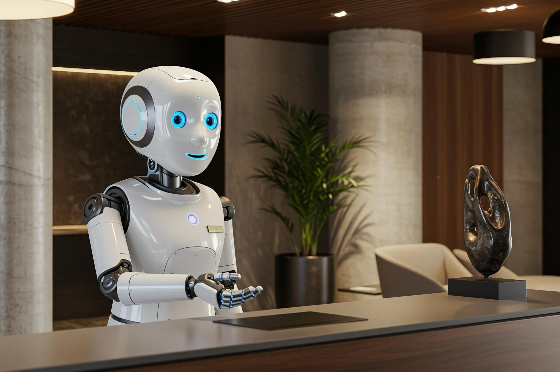 AI Robot saranno presenti in molti hotel