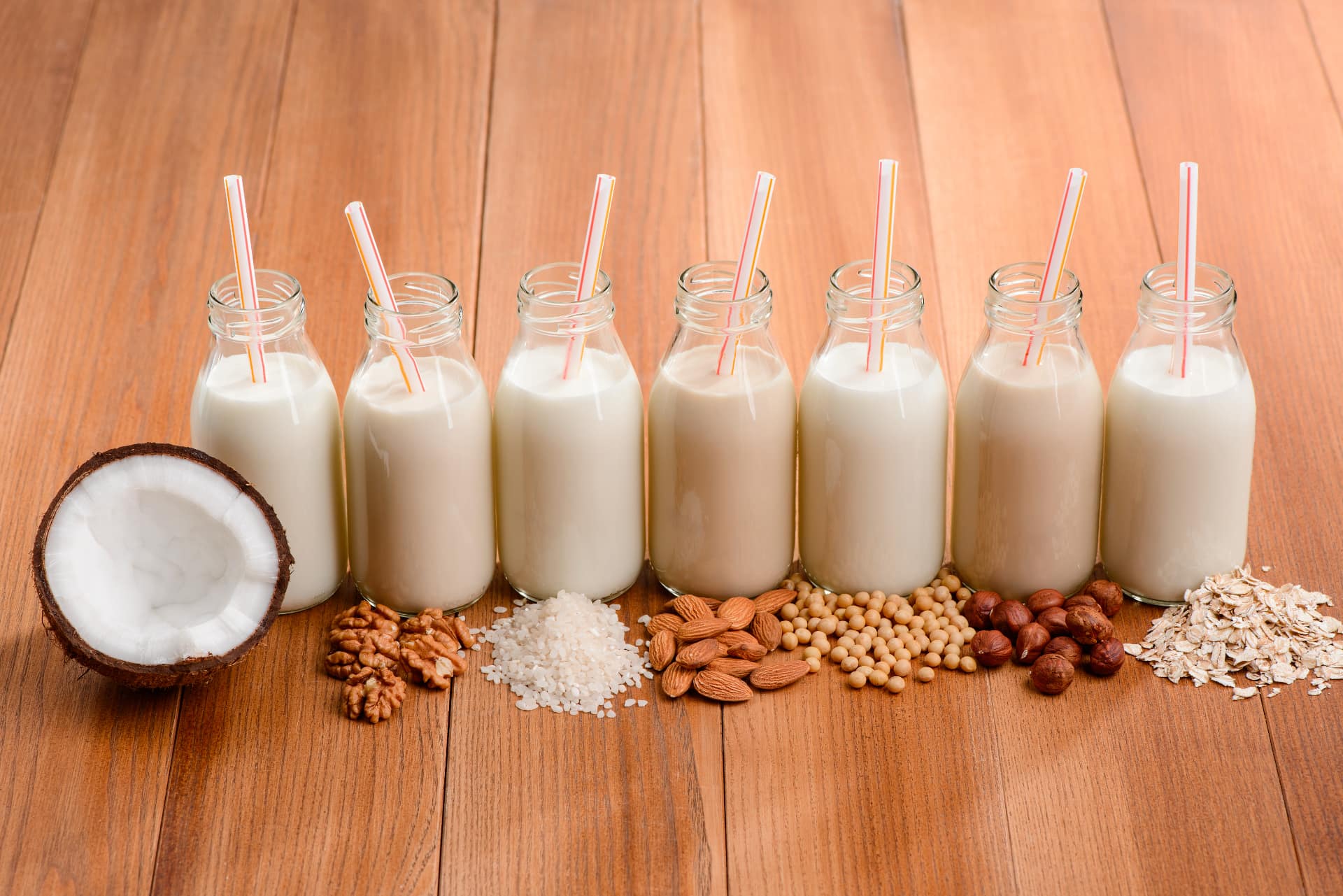 Latte vegetale sempre più sulle tavole degli italiani