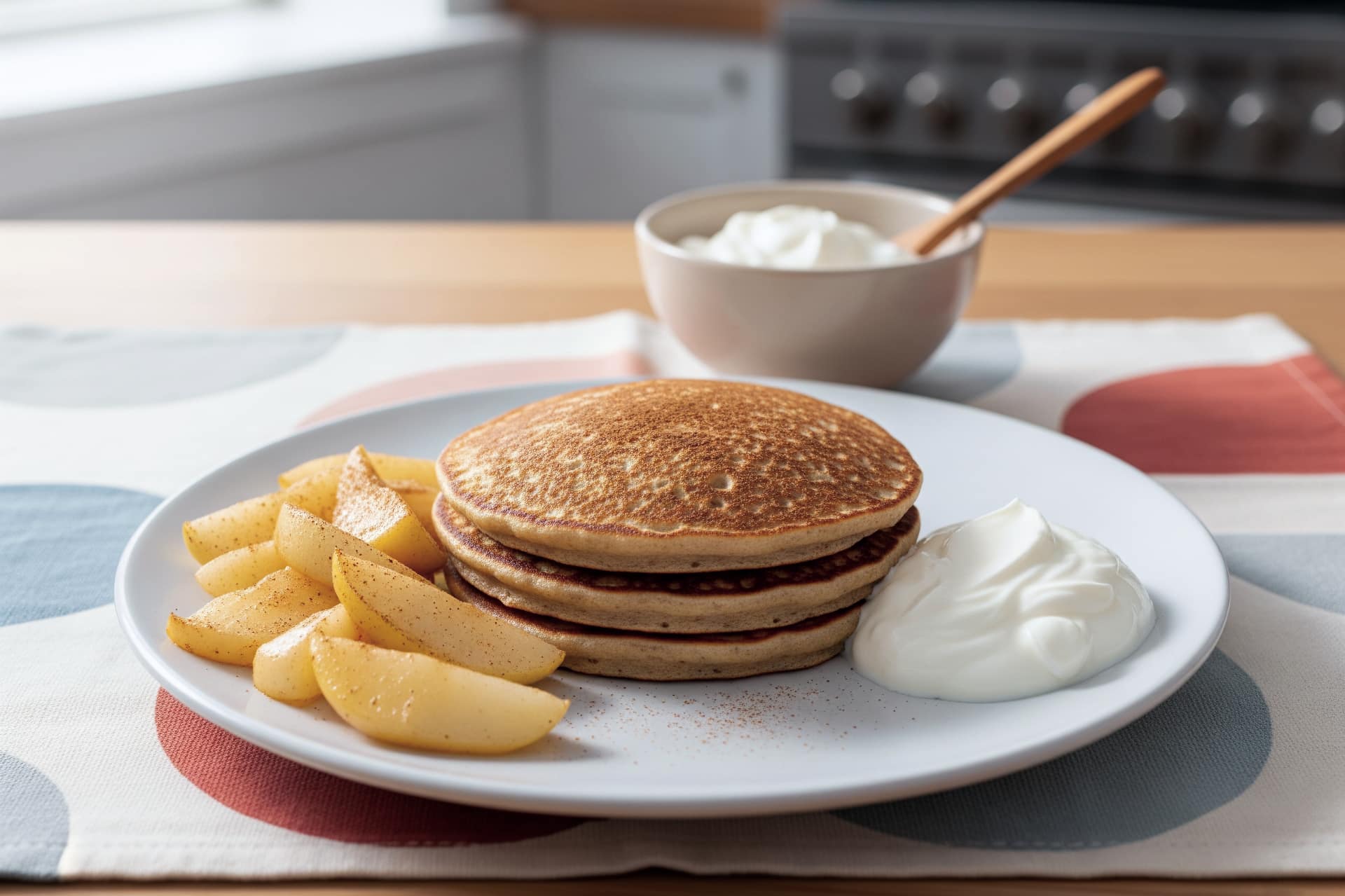 Pancake avena banana
