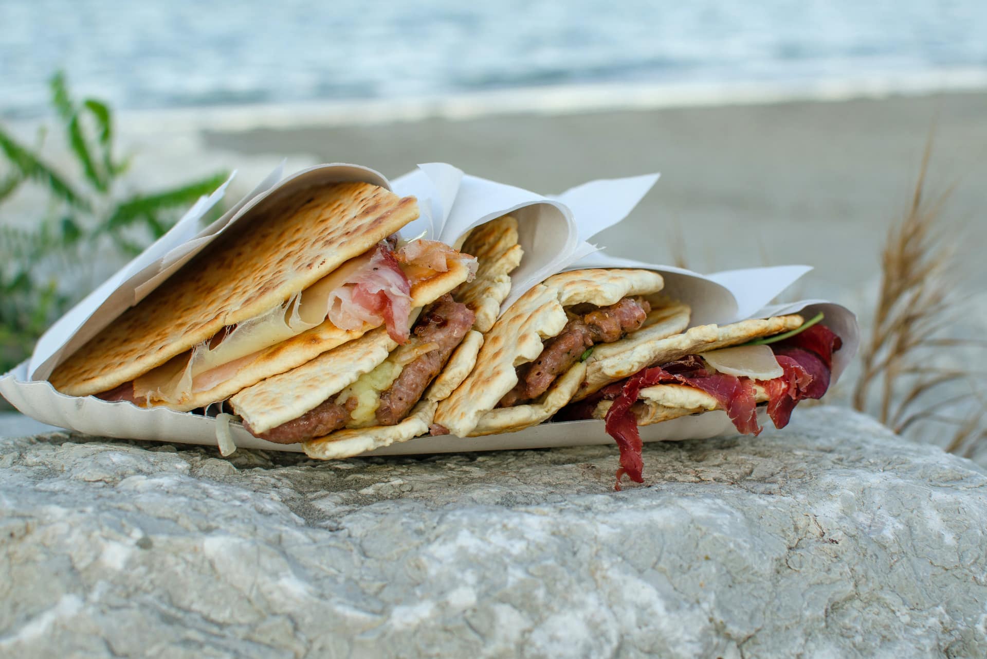 Piadina Romagnola street food molto versatile