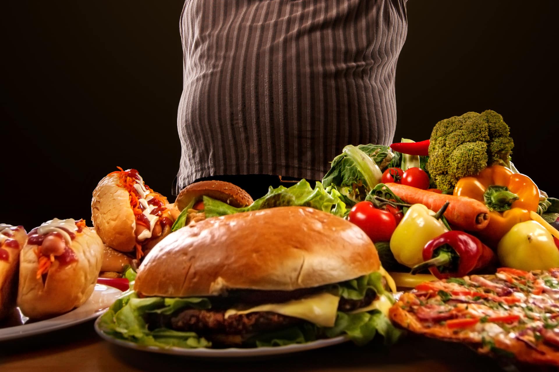 Per contrastare l'obesità è necessaria anche una sana alimentazione