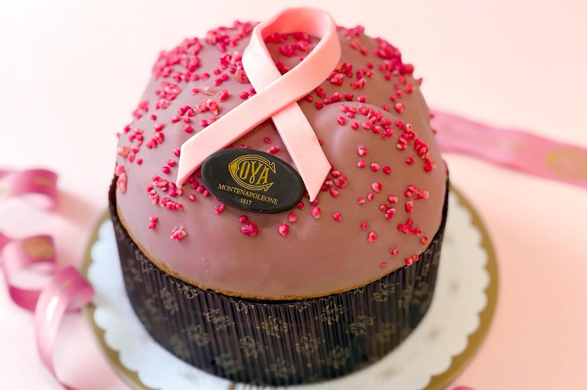 Panettoncino Rosa 2025 Cova