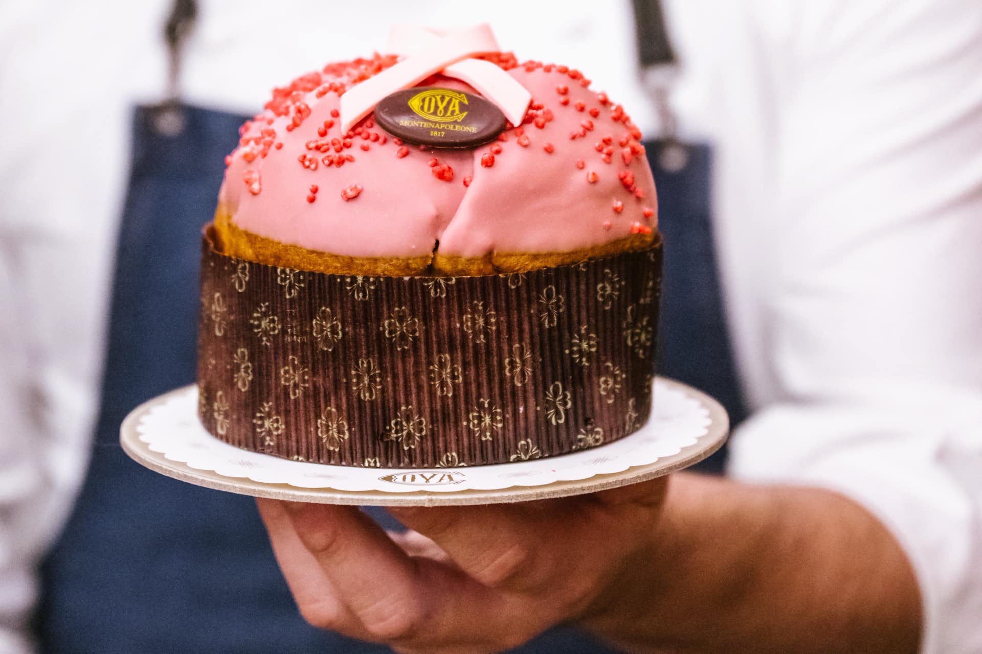 Panettoncino Rosa chef Andrea Tortora