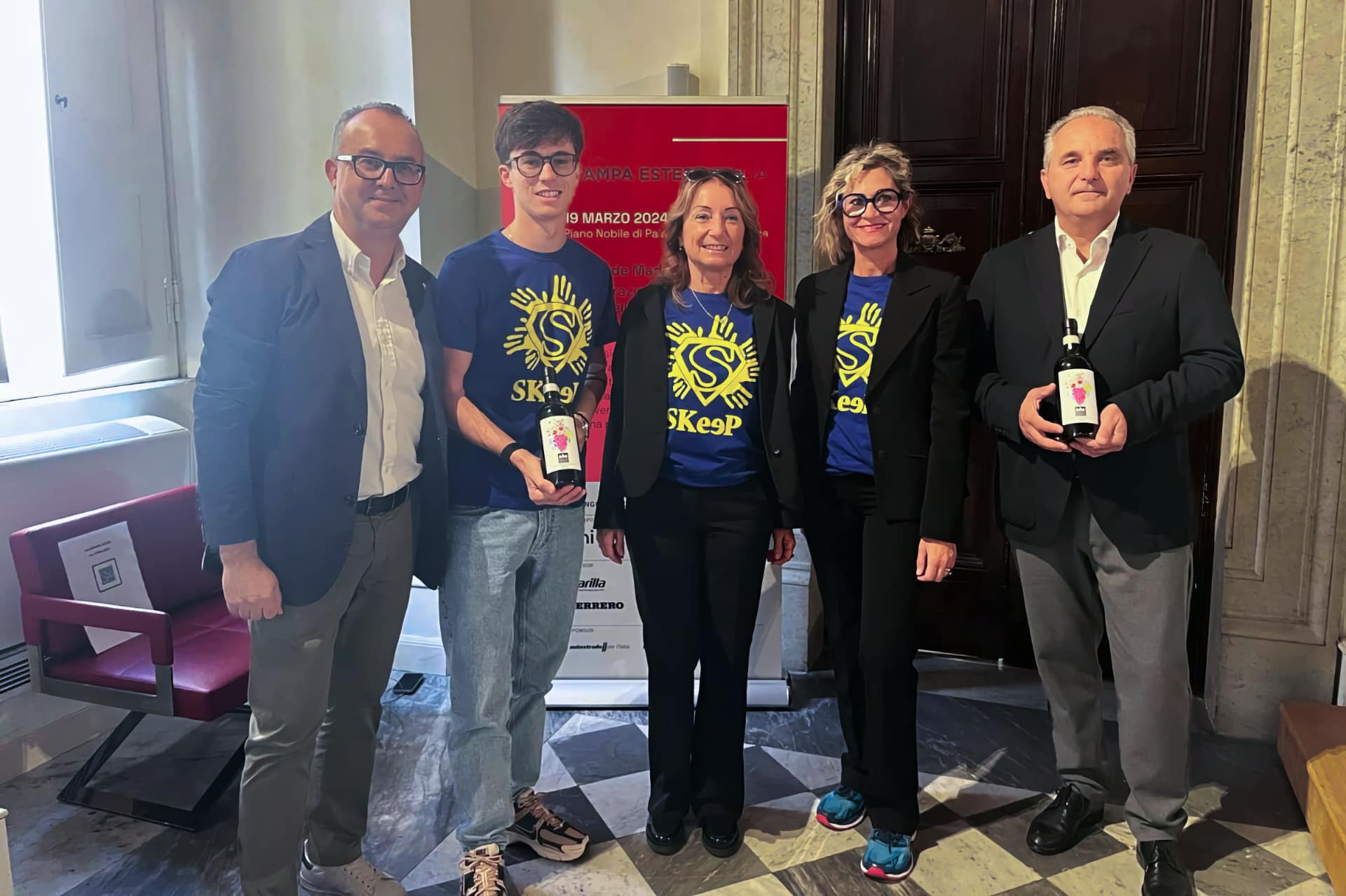 Presentazione Roggiano edizione limitata per Skeep - Sergio Bucci, Riccardo Bagaini, Elisabetta Priamo, Elena Renis, Enzo Babbaini