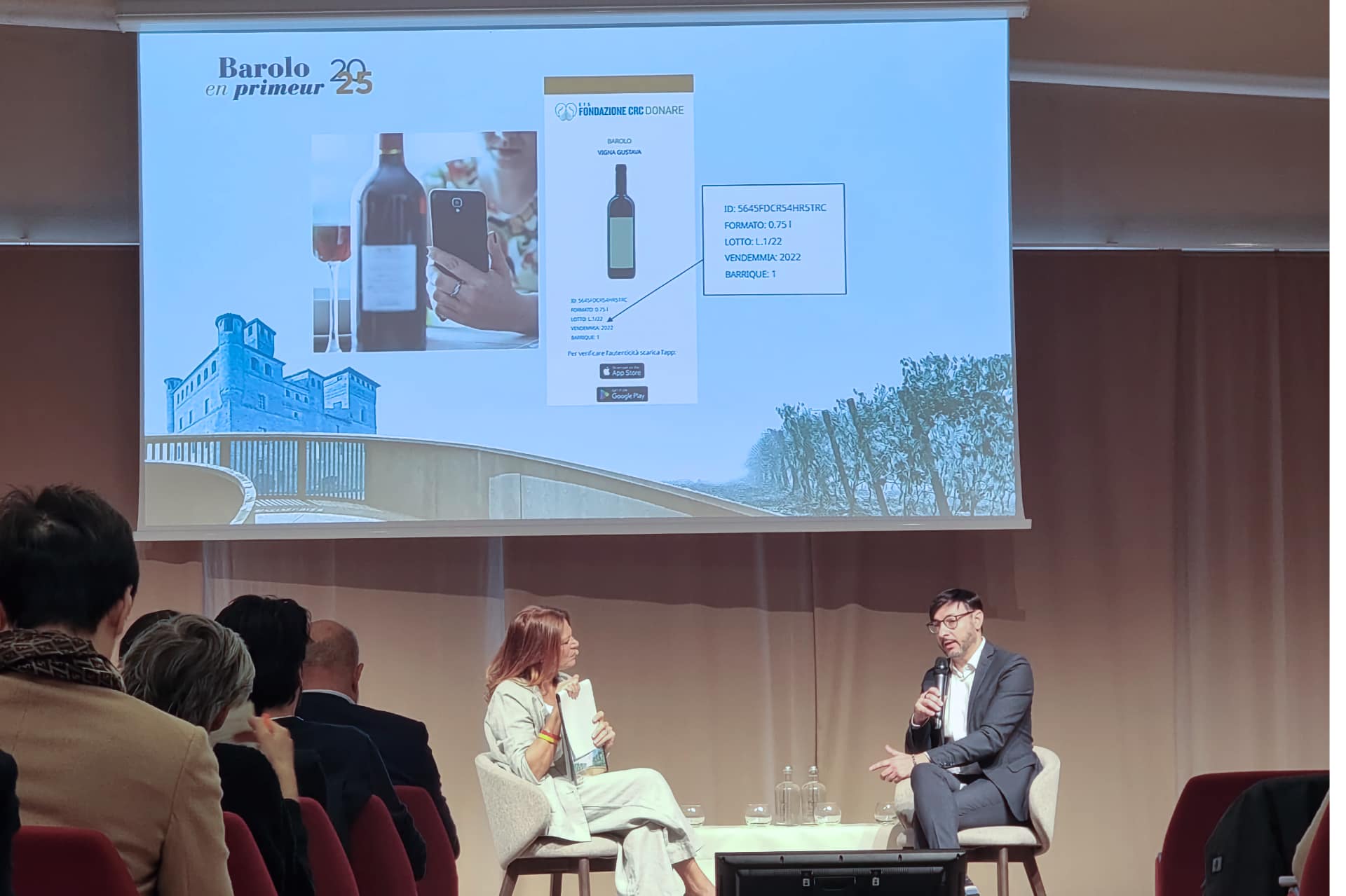 Barolo en Primeur - presentazione progetto NFC