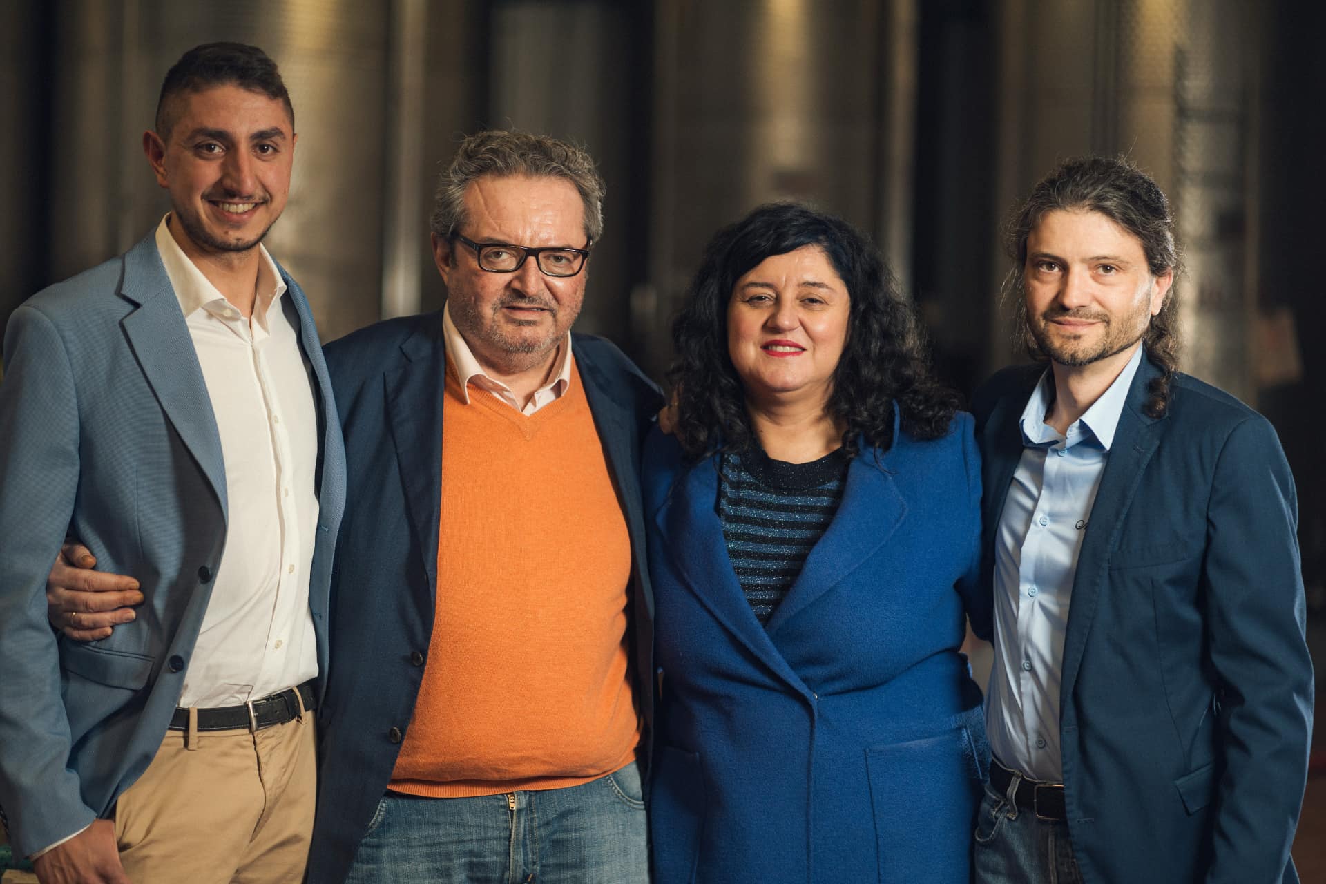 Federico Fermini, Pierangelo e Laura Boatti, Stefano Torre (da sx)