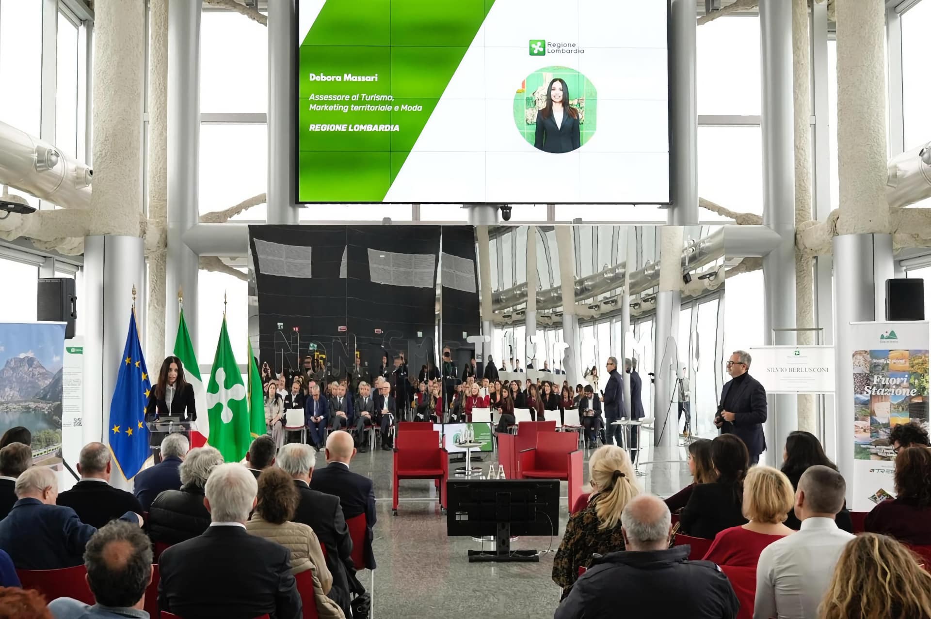 Un momento della presentazione di Fuori Stazione