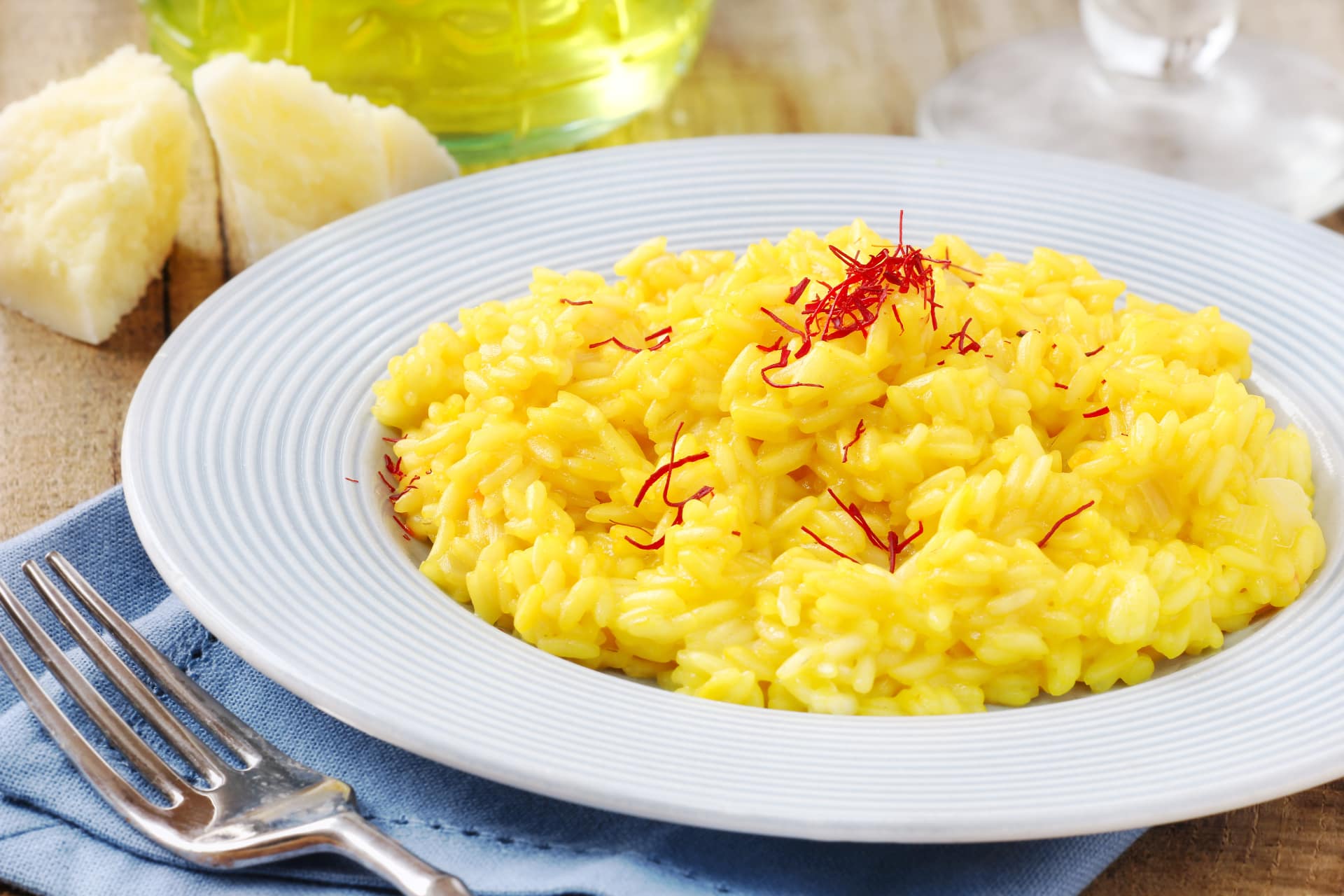 Risotto con lo zafferano